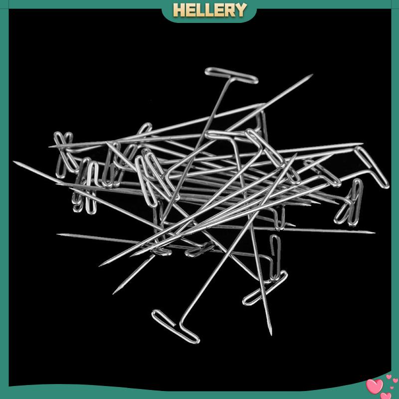 Set 100 Kim Loại Chữ T May Vá Thủ Công Kèm Tóc Giả macrame 51