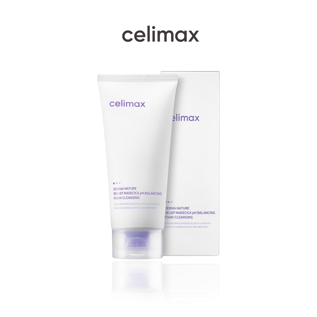 Sữa rửa mặt CELIMAX cân bằng độ pH Relief Madecica 150ml