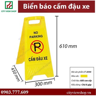 Biển báo chữ A gập