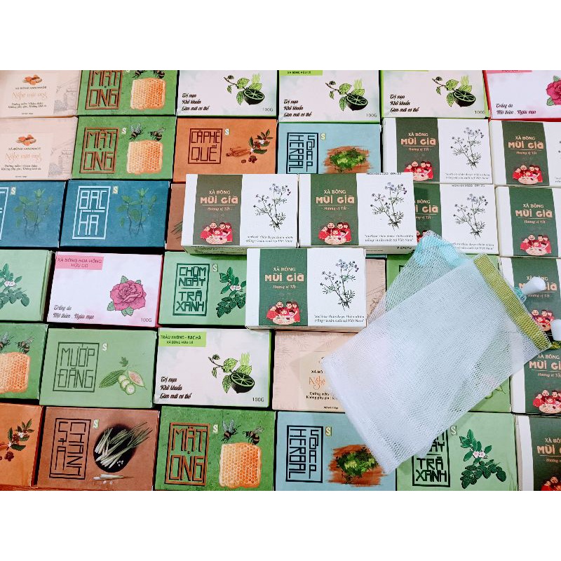 Xà bông mùi già 100gr