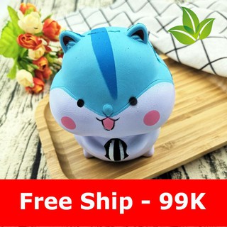 Squishy chuột hamster ôm bóng mã sp sz6464