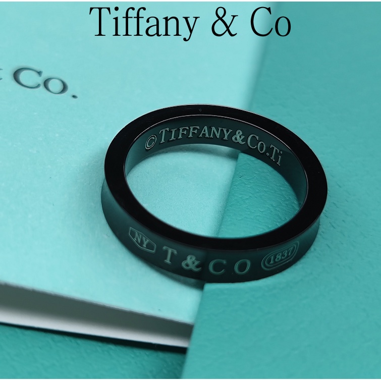 Bán Chạy Nhất Năm 2021 Mới Tiff Any &amp; Co Ti. Nhẫn Bạc 1837 Thiết Kế Tinh Tế Thời Trang