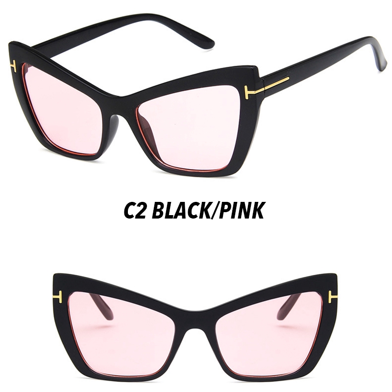 【HENGHA】 【chứng khoán sẵn sàng】 phương Tây cổ điển Retro Cát Mắt Kính Mát Nữ Kính mát