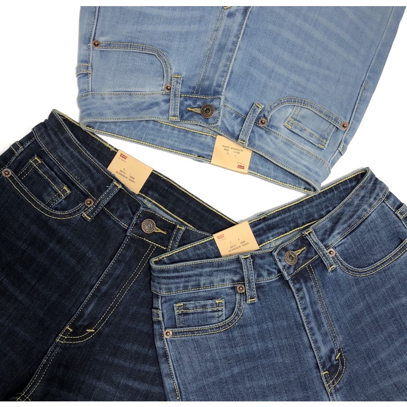 Jean nữ GAP vnxk lưng cao cắt lai