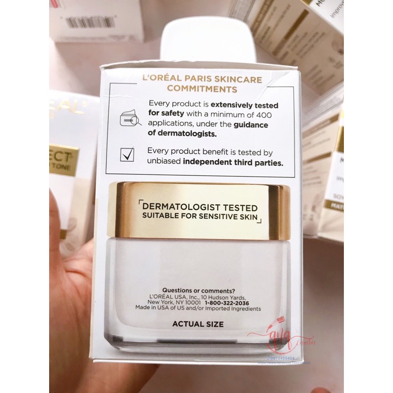 Kem dưỡng da chống nắng L’oreal Paris SPF 15 Age Perfect Moisturizer (70g) - USA (1/2022)