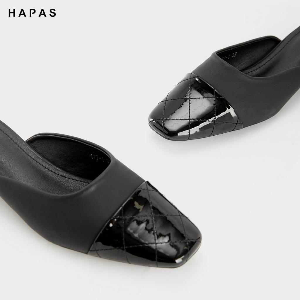Giày Sục Phối Mũi Bóng 3P HAPAS - SUC230447