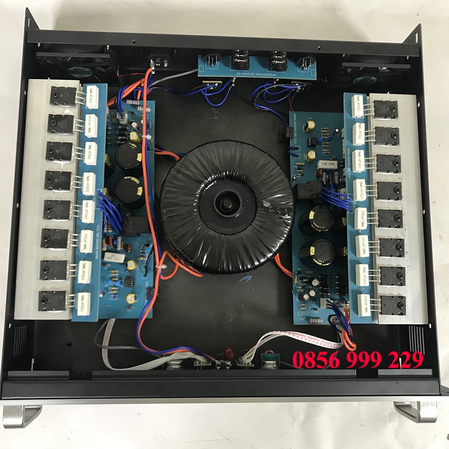 Cục đẩy công suất CMA750 cao cấp, 2 kênh, dùng cho loa 2 loa 800W chuyên dùng dàn âm thanh phòng karaoke