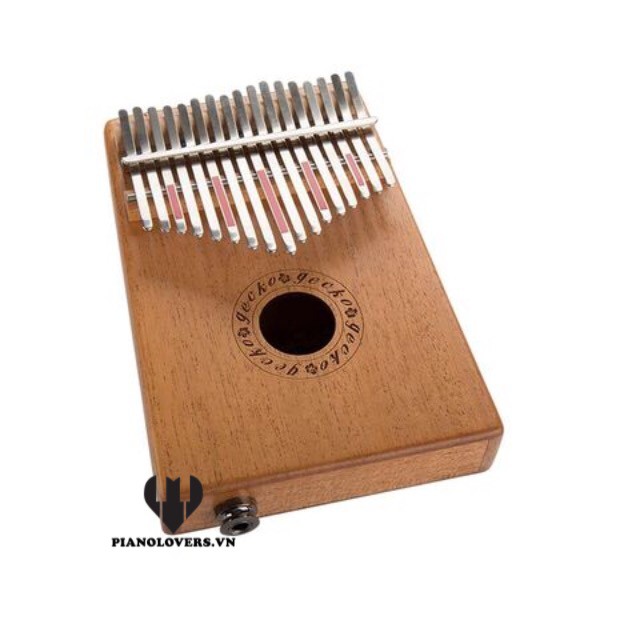 ( BIG SALE ) Đàn Kalimba 17 phím Gecko K17MEQ Gỗ Mahogany Tặng Kèm Kèn Harmonica đủ màu cao cấp - HÀNG CÓ SẴN