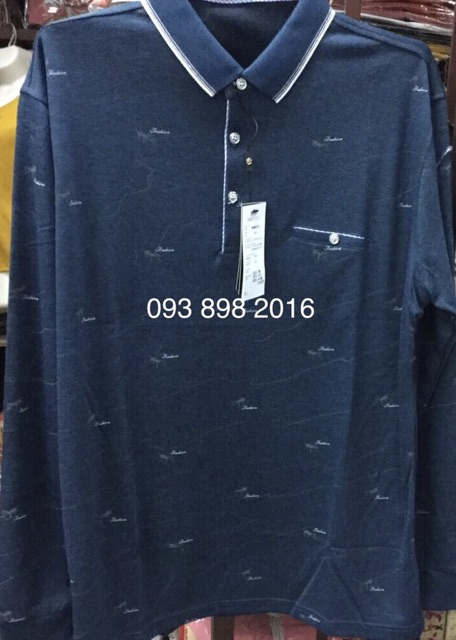 Áo dài tay thu đông cao cấp nam trung tuổi sang trọng lịch sự cho bố | BigBuy360 - bigbuy360.vn