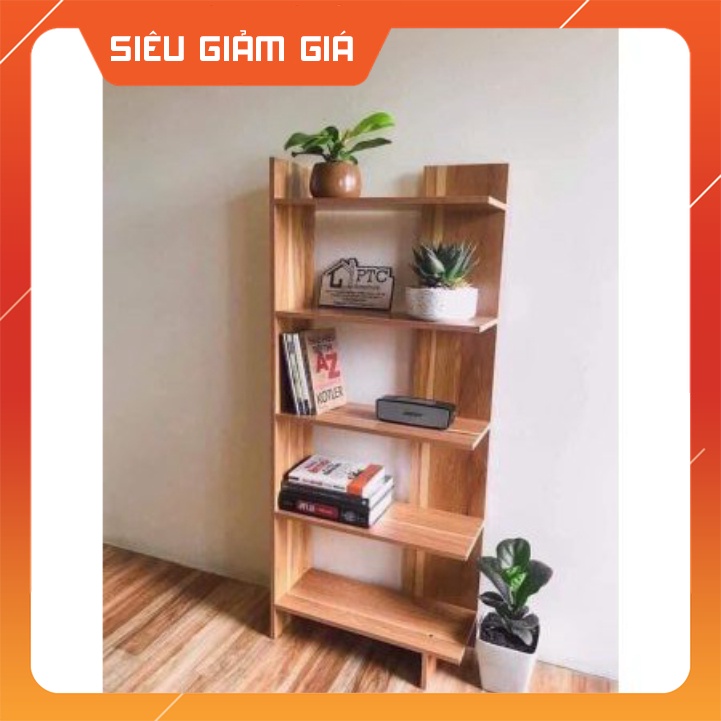 Kệ Sách 5 Tầng Bằng Gỗ Đa Năng [SIÊU RẺ]