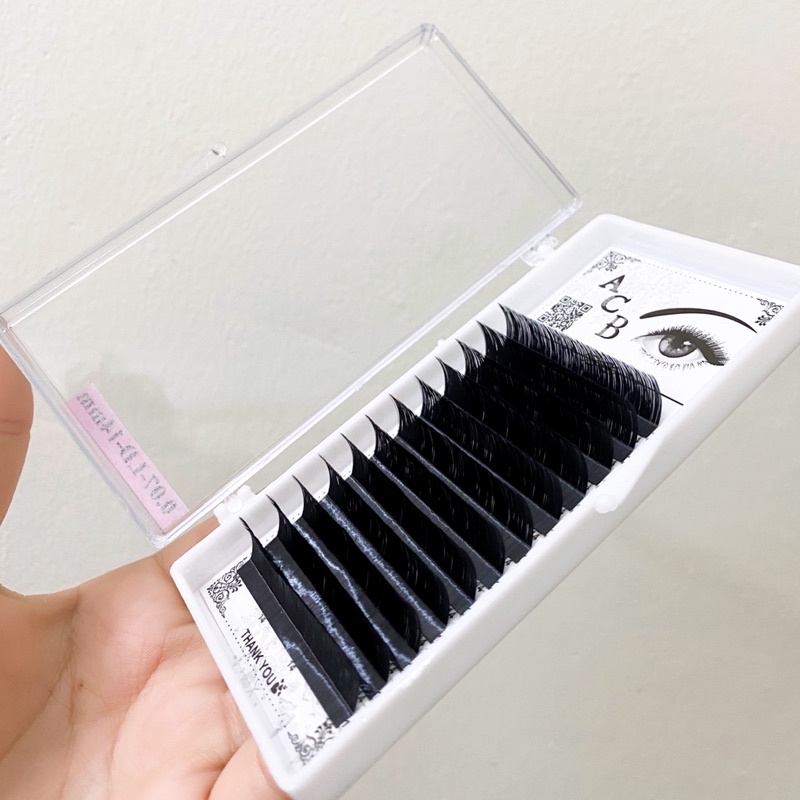 Mi khay Acb, mi sợi nối mi Acb khay 12line độ dày 0.07mm