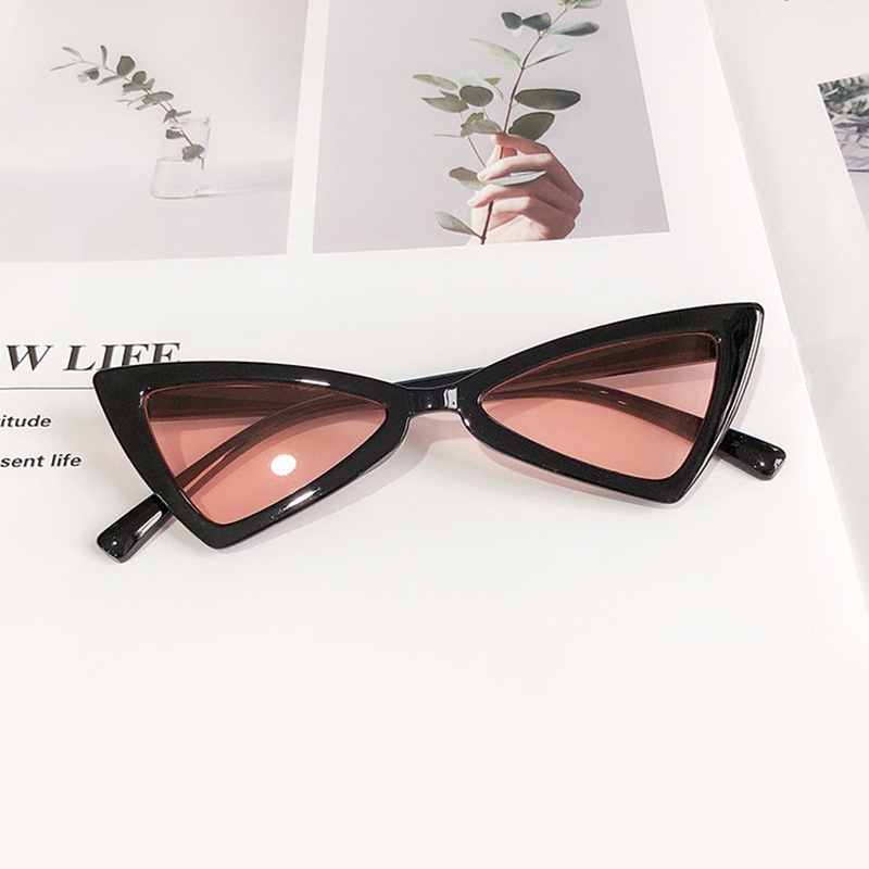 Kính Mát Hình Tam Giác Phong Cách Retro Thời Trang Mới