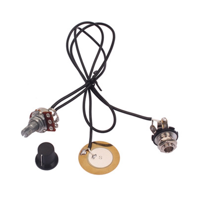 Thiết Bị Nhận Tín Hiệu Piezo Dành Cho Guitar Violin Ukulele Banjo Hộp Đựng Thuốc Lá