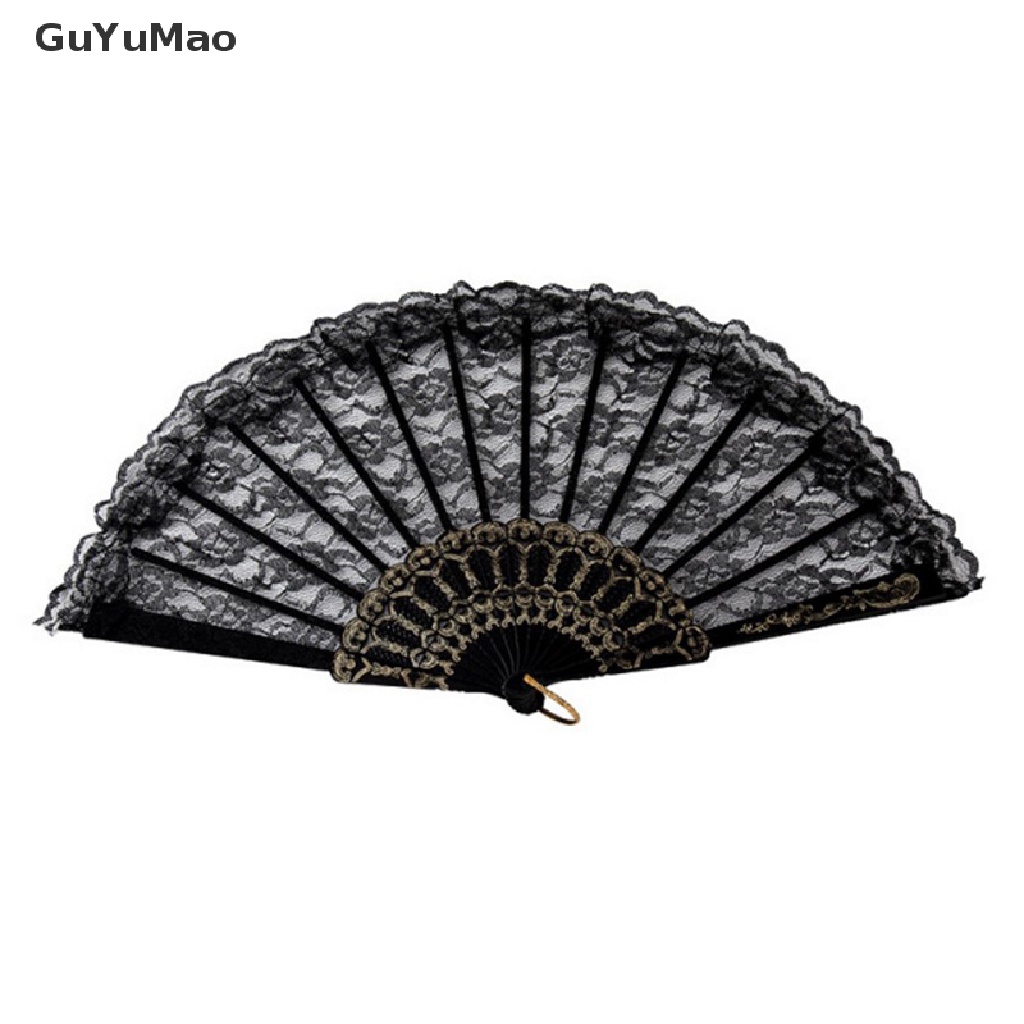 Vintage Style Lace Folding Fan Chinese Japanese Pattern Art Craft Gift Decor  PRTA