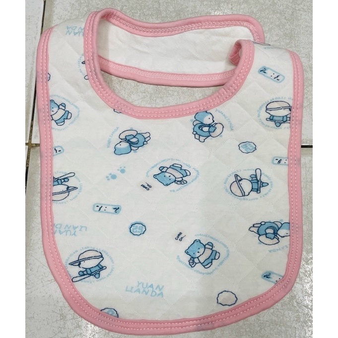 Yếm vuông cotton chống thấm cho bé