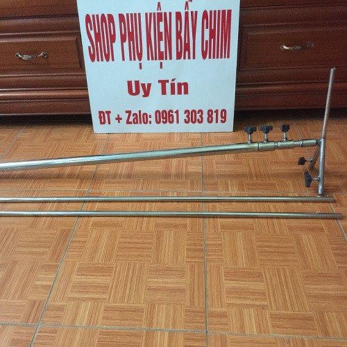 Sào bẫy chim sẻ, sào rút inox loại xịn cao cấp