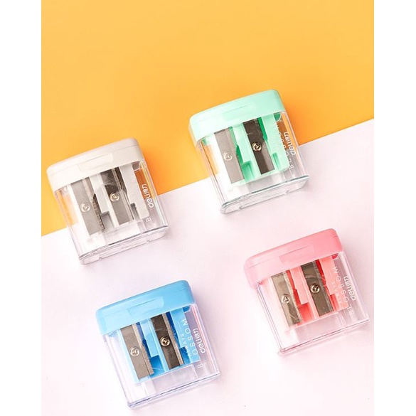 Nối chì, nắp bút chì, chuốt Gọt bút chì Kumon dùng cho bút chì thân tam giác Kumon Nhật bản