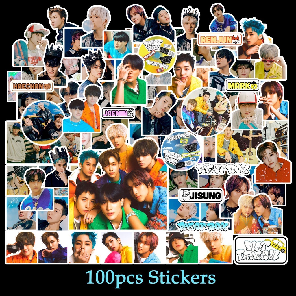 Bộ 100 Sticker Nhóm Nhạc KPOP NCT DREAM
