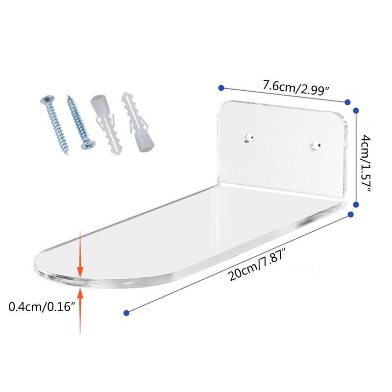 Set 6 Kệ Để Giày Sneaker Gắn Tường Trang Trí Tiết Kiệm Không Gian