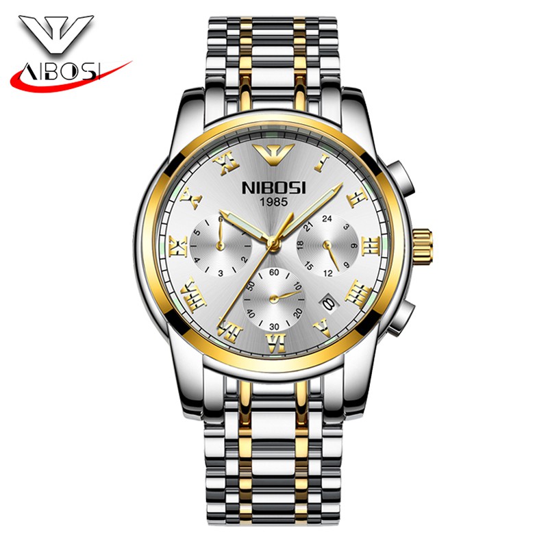 [ƯU ĐÃI SỐC] ĐỒNG HỒ NAM NIBOSI 2301 (1985) - DÂY THÉP CHẠY 6 KIM NAM TÍNH, MẠNH MẼ, HÀNG CHÍNH HÃNG- NHIỀU MÀU LỰA CHỌN | BigBuy360 - bigbuy360.vn