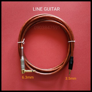 DÂY LINE CHO ĐÀN GUITAR ( JACK 3.5mm & 6.3mm )