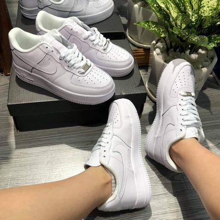 Giày Thể Thao Nam Nữ AF1 Full Trắng, Giày_Nike Trắng Bản Cao Cấp Full Box+ Bill | BigBuy360 - bigbuy360.vn