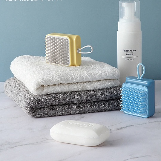 Lược Mát Xa Da Đầu Bằng Silicon Tiện Dụng Cho Người Lớn Silicone