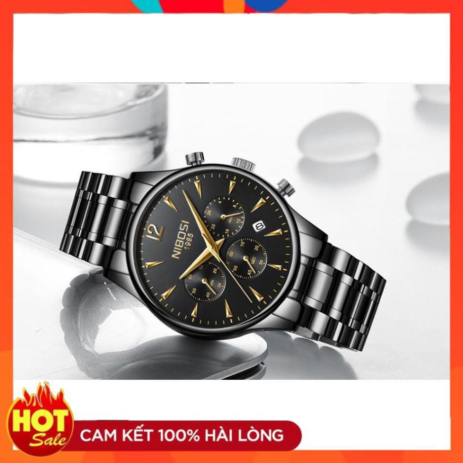 ĐỒNG HỒ NAM CLASSIC NIBOSI 2326 | Đẳng Cấp Của Người Thành Công | DH0096 MARYBOUTIQUE