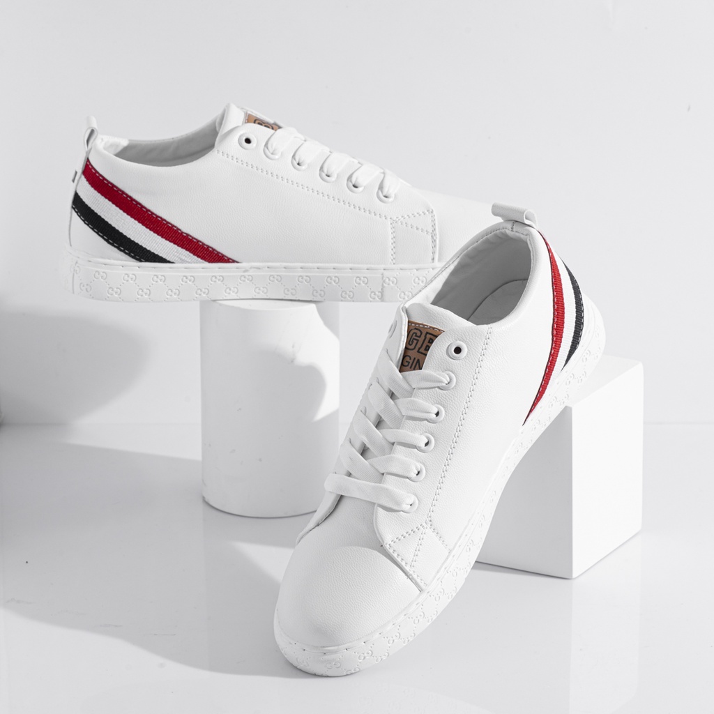 Giày thể thao nam  Giày sneaker trắng đẹp cho học sinh đi học đi làm cao cấp mã ODN