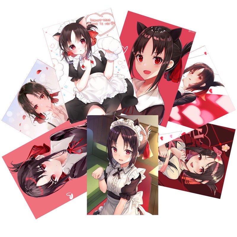 set 2-5 poster anime Kaguya-sama Love Is War