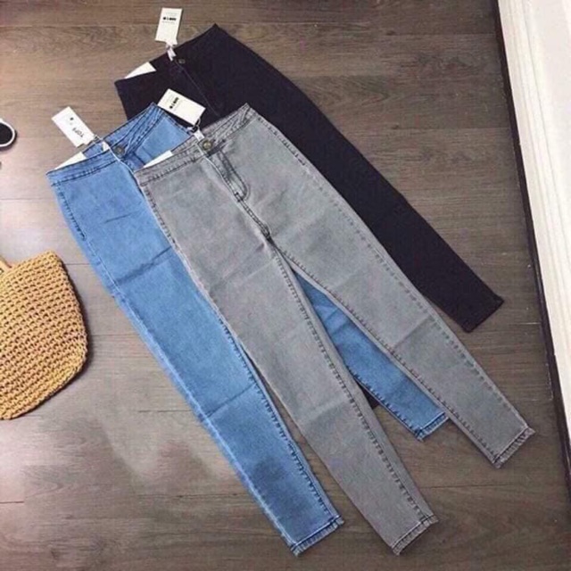 Quần Jeans skinny ôm Topshop không túi