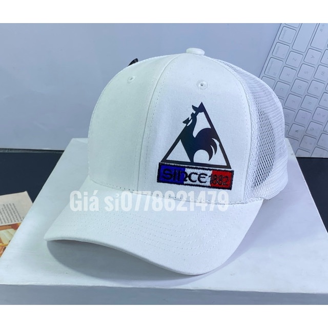 Mũ kết lưỡi trai 🇰🇷 Gà phảng quang - nón kết lưới gà full tem inox gà thể thao thời trang