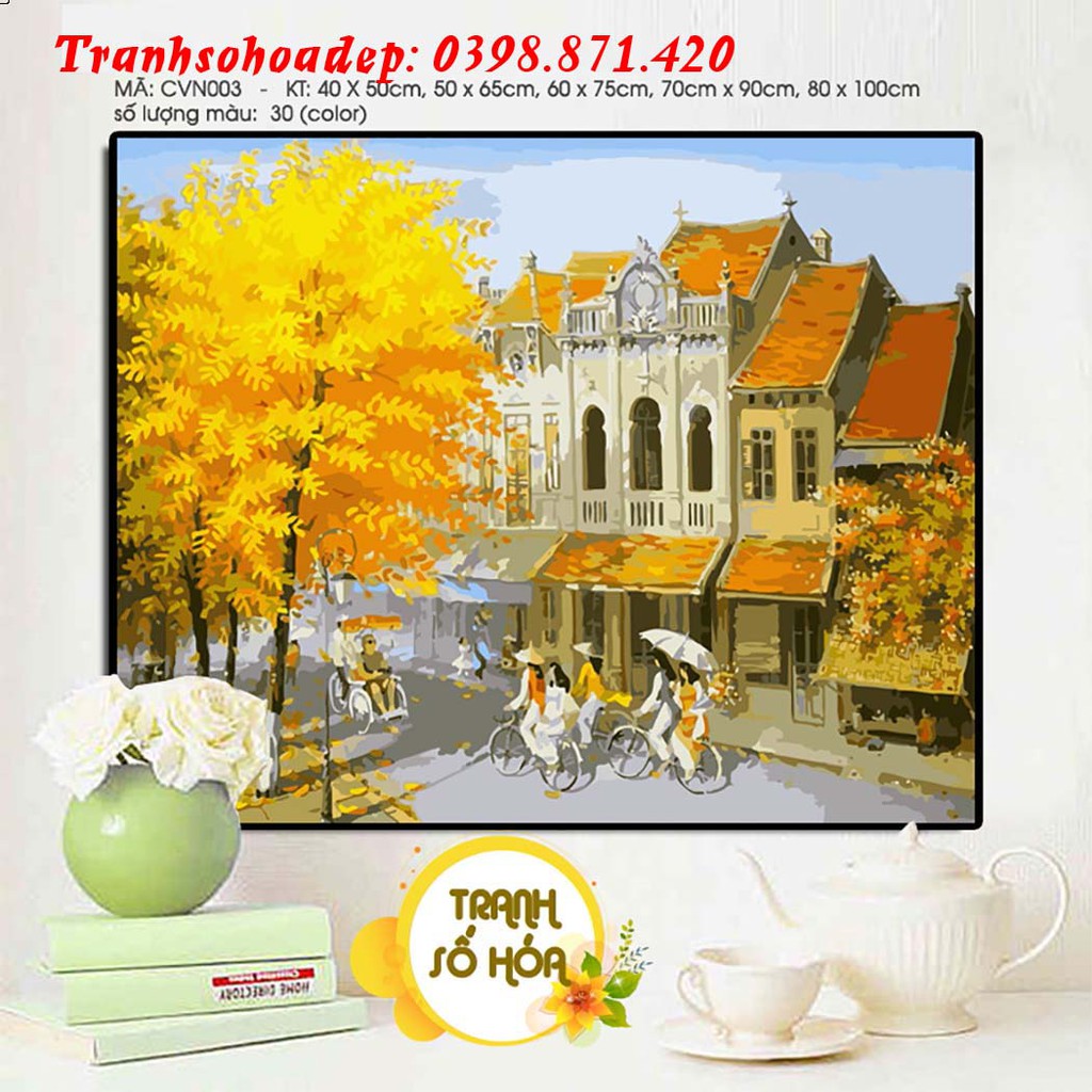 Tranh Sơn Dầu Số Hóa Chủ Đề Phong Cảnh Việt Nam T Art Hàng Có Sẵn | BigBuy360 - bigbuy360.vn