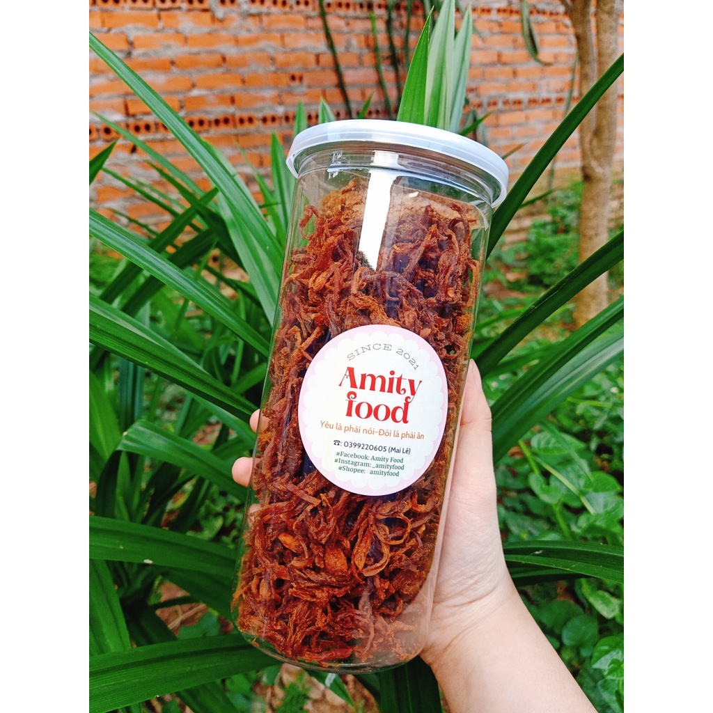 Khô heo cháy tỏi 300g _ đồ ăn vặt siêu ngon siêu rẻ