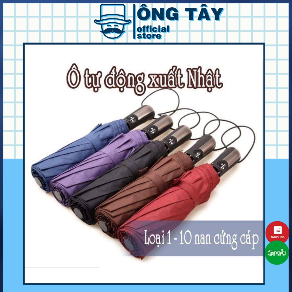 Ô tự động gấp gọn 2 chiều đóng mở loại 1 10 nan