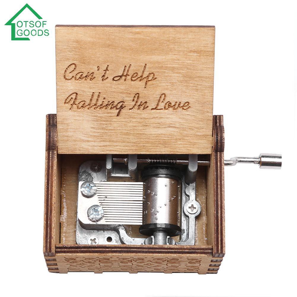 Hộp Âm Nhạc Làm Quà Sinh Nhật "Can't Help Falling In Love"