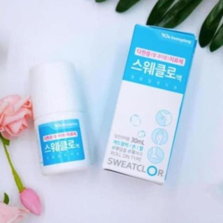 [Chính Hãng] Lăn Khử Mùi Kwangdong Sweatclor 30ml, Ngăn Tiết Mồ Hôi Hiệu Quả, Giảm Thâm Nách, Khử Mùi Hôi Hiệu Quả