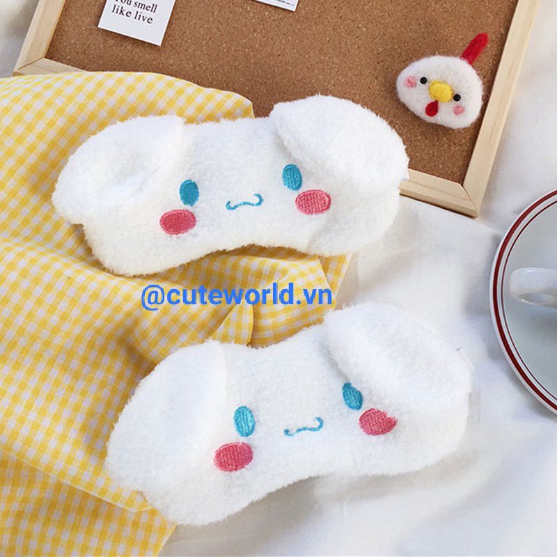 Miếng Che Mắt Ngủ Sanrio Chú Chó Cinnamoroll & Friends