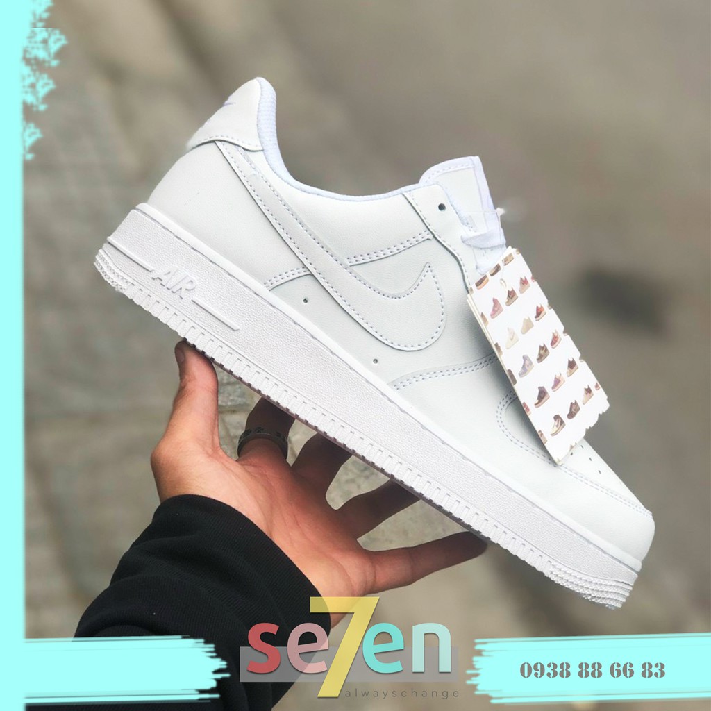 Giày AF1 full trắng mới nhất, siêu phẩm năm nay, fullsize 36-43 [form chuẩn đep]