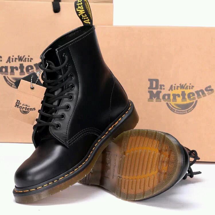 DR.MARTENS Giày Bốt Da Phong Cách Anh Cá Tính Cho Nam Nữ