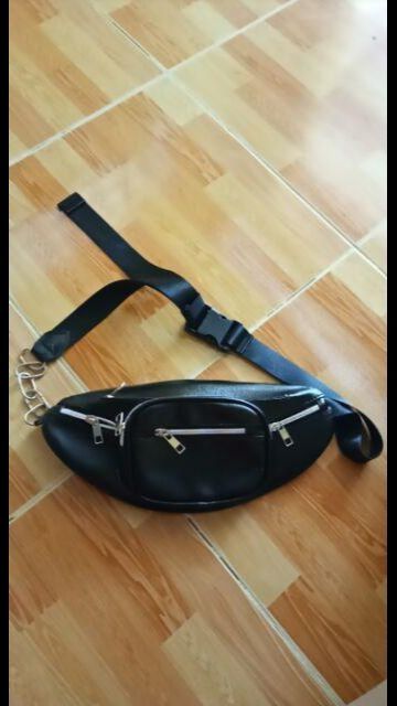 Túi đeo hông, túi chéo da Hàn Quốc kiêm túi bao tử  - Theloan TLTH00075q
