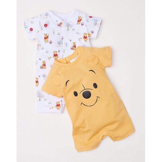 Body gấu pooh H&M cho bé 24m & 2y