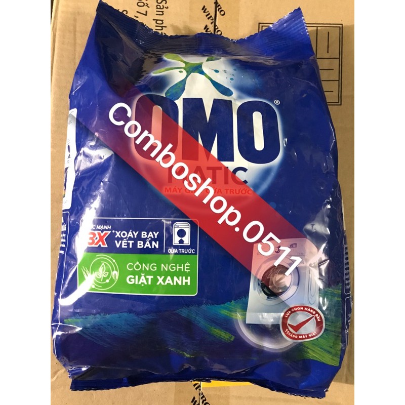 Bột giặt omo matic máy giặt cửa trước 3kg