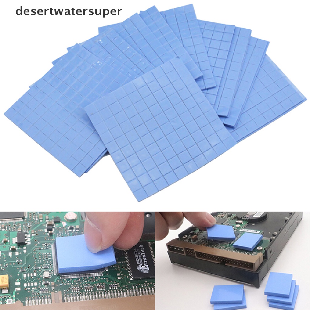Set 100 Miếng Đệm Tản Nhiệt CPU 10 * 10 * 0.5mm