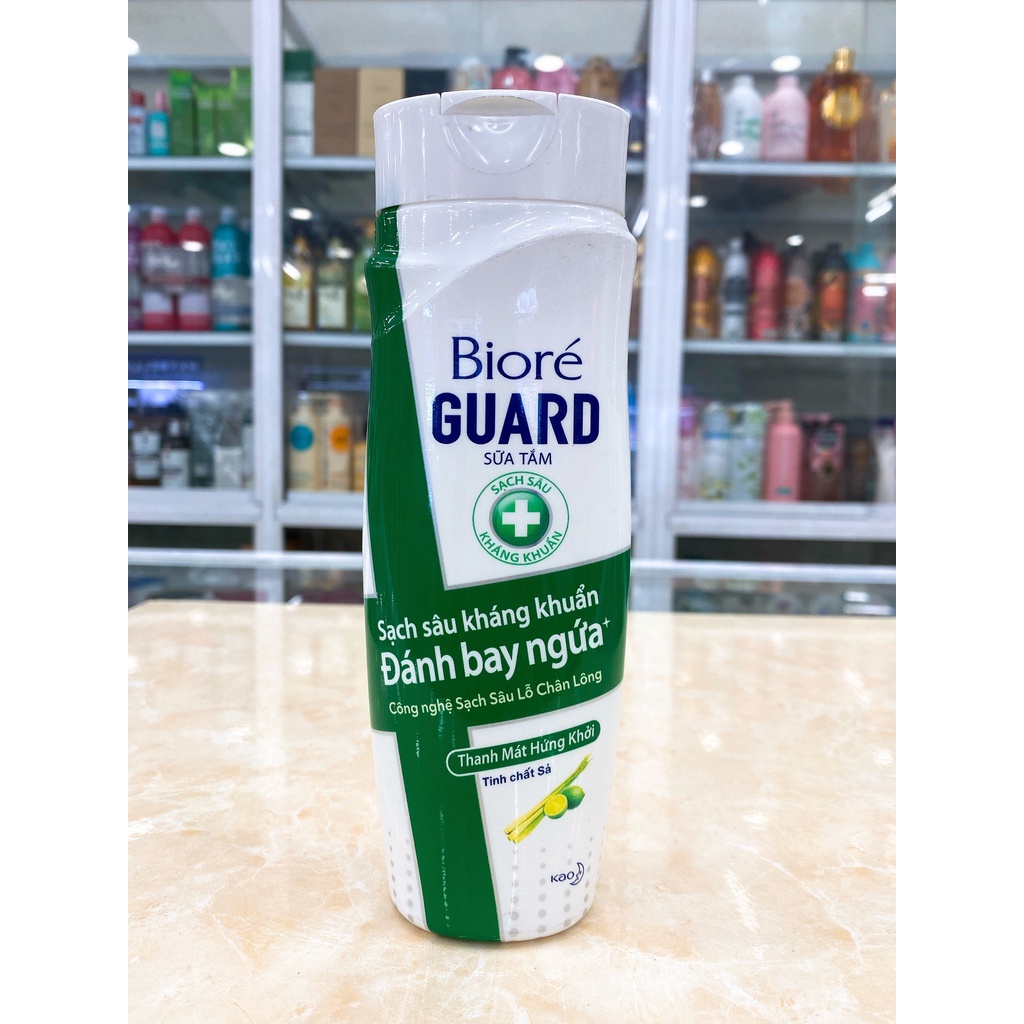 Sữa Tắm Sạch Mịn Thư Giãn Biore Guard Body Foam Comfort Mild Scrub 220G Chính Hãng Công Ty