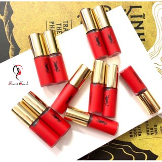 Son kem YSL 01 đỏ tươi (mini size - không hộp)