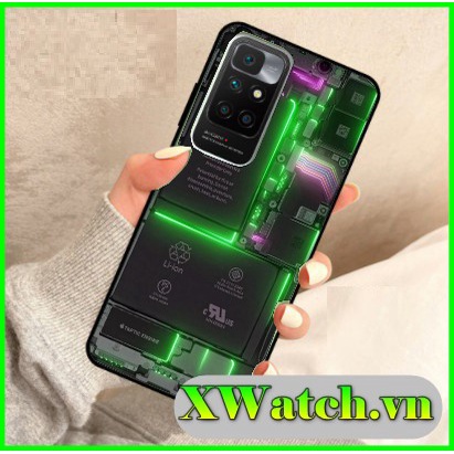 Ốp lưng phủ bóng Matrix Xiaomi Redmi Note 11T Note 10s Note 10 5g Note 10 pro Note 11s Note 11 pro Redmi 10 Mi 11T pro