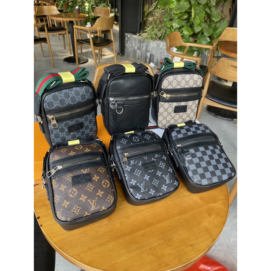 Túi Đeo Chéo Da Nam Nữ Cao Cấp Siêu Hot BN442