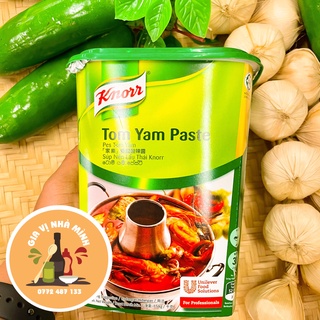 Súp nền lẩu thái hiệu knorr tom yam paste -1,5kg