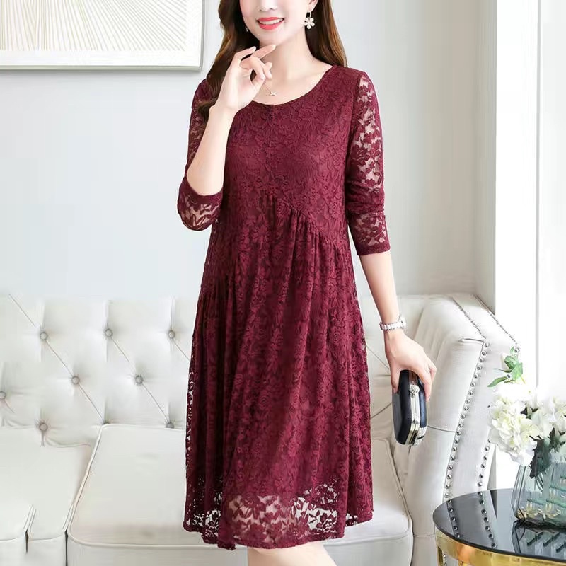 Váy ren trung niên quảng châu